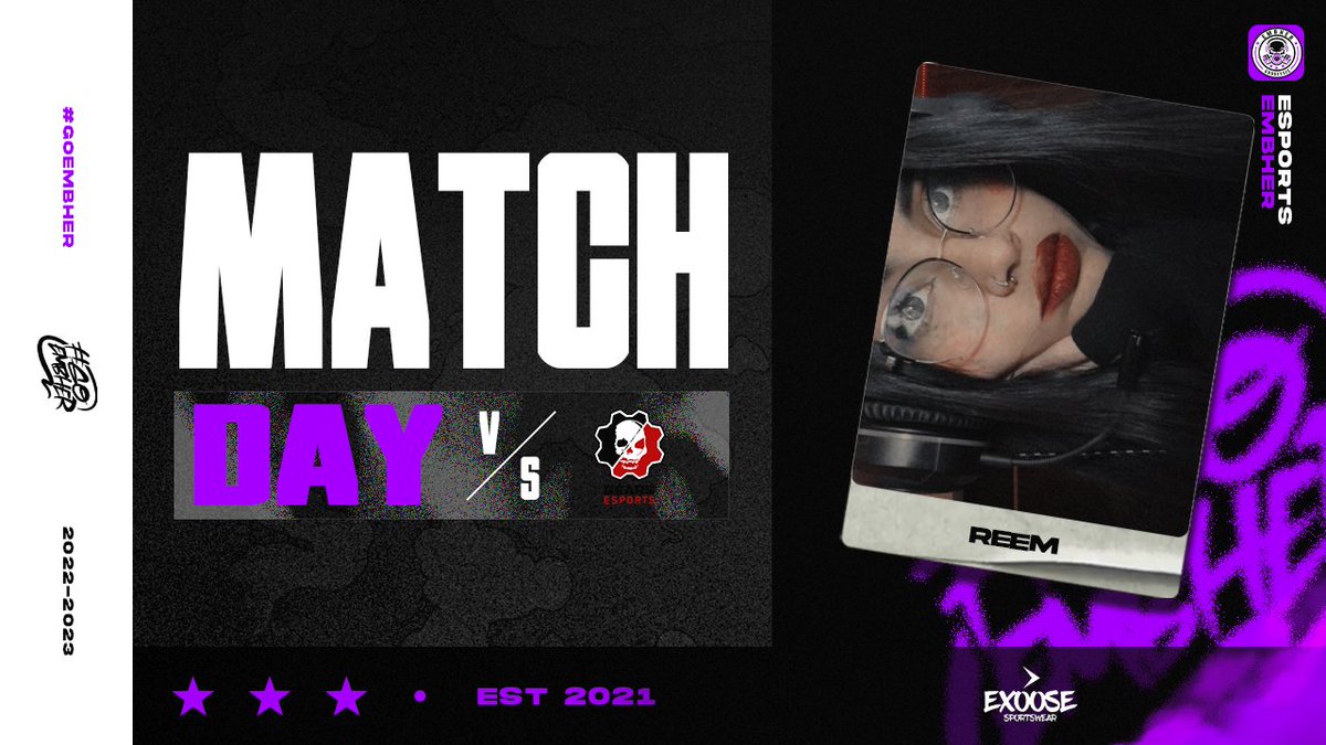EsportsEmbher's tweet photo. Enfrentamiento estรก noche para nuestro roster #Goddesses de @GearsEsports.
๐ @DeporteDigitalH
๐ #RecklessGaming
โฐ 9:30 pm.
ยกMucho รฉxito en su jornada nรบmero uno!
๐ @Daarklyy
๐ @SmileyJinx
๐ @_ReeM_13_
๐ @Grimizoda
#GoEmbher
#Goddesses https://t.co/yF0M289U25