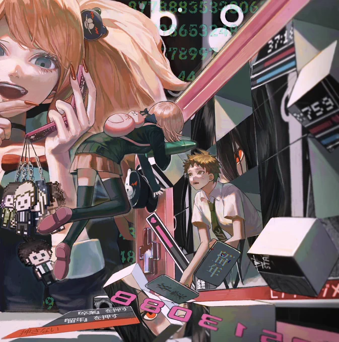 ダンガンロンパ2  本編内容に関する絵含む #danganronpa 