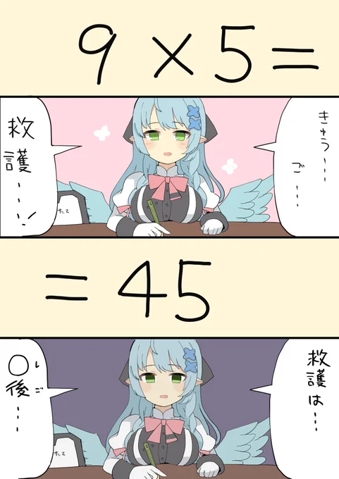 団長とさんすう
#ブルアカ 
