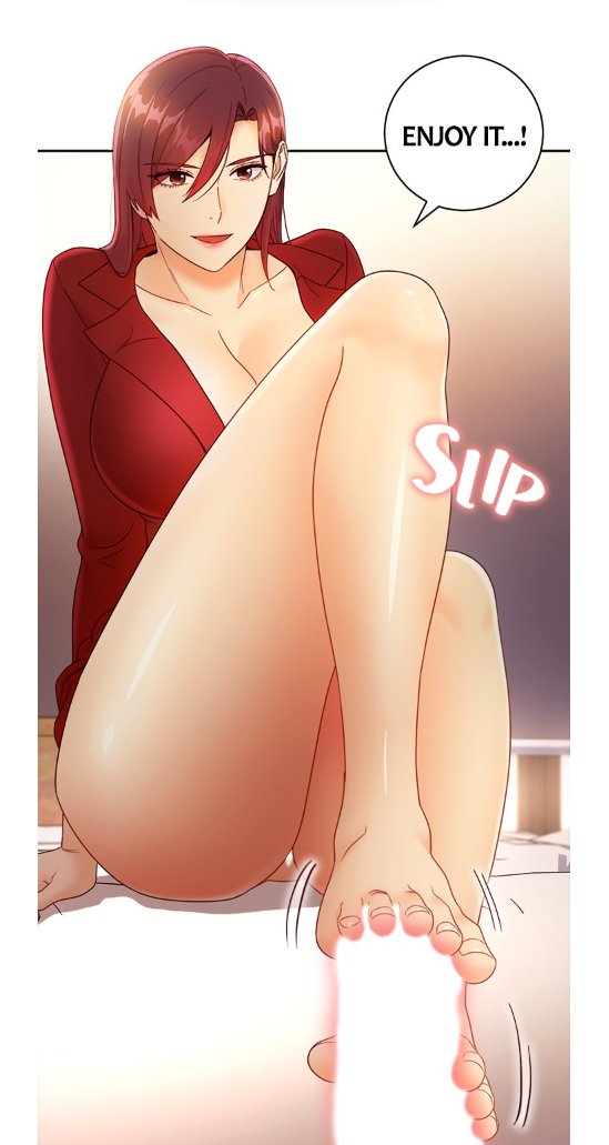 Manhwas Foot on Twitter: Foot fetish scene: Stepmother Friends ...