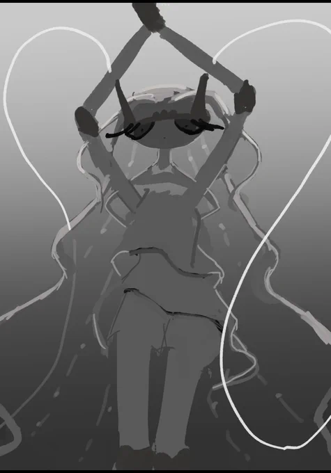 終わる気配がない絵たちです 