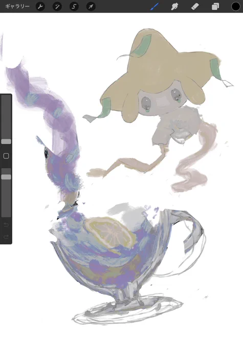 終わる気配がない絵たちです 