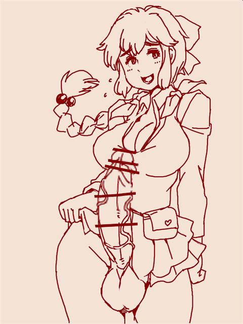 チラッ(チラっというレベルではない) 