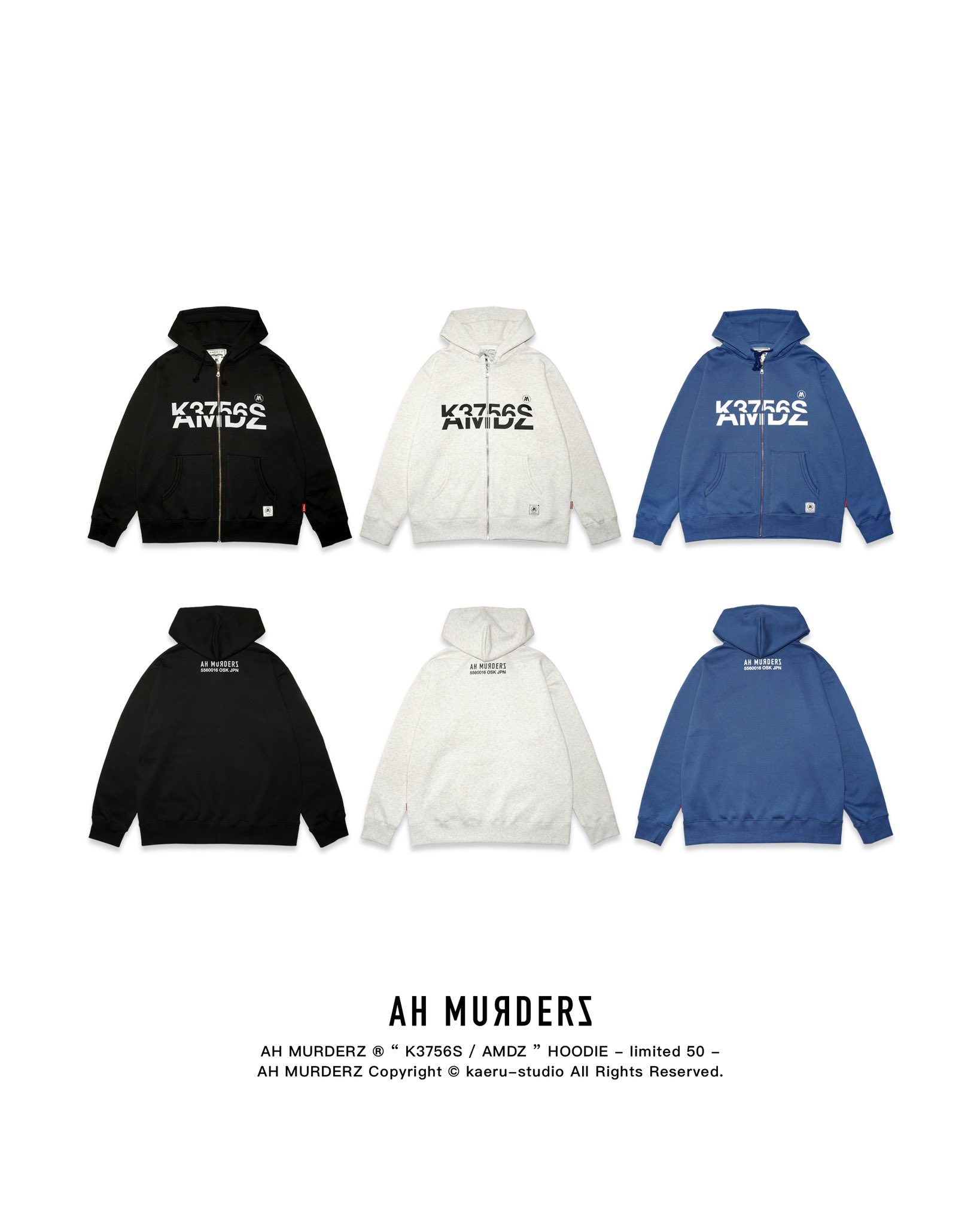 期間限定送料無料】 FRAGMENT DESIGN×AH MURDERZ パーカー 期間限定送料無料】 FRAGMENT DESIGN×AH MURDERZ パーカー
