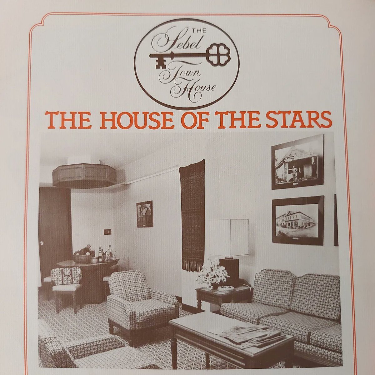 DrJoshuaBird's tweet photo. This 1978 advertisement for Sydney's famed Sebel Town House personifies the cultural cringe of the times so well - 
"You needn't go the exclusive Beverly Wilshire or the famous Caesar's Palace for the glitter and excitement of the Showbiz World"
1/2 https://t.co/x3nKxyyRkp