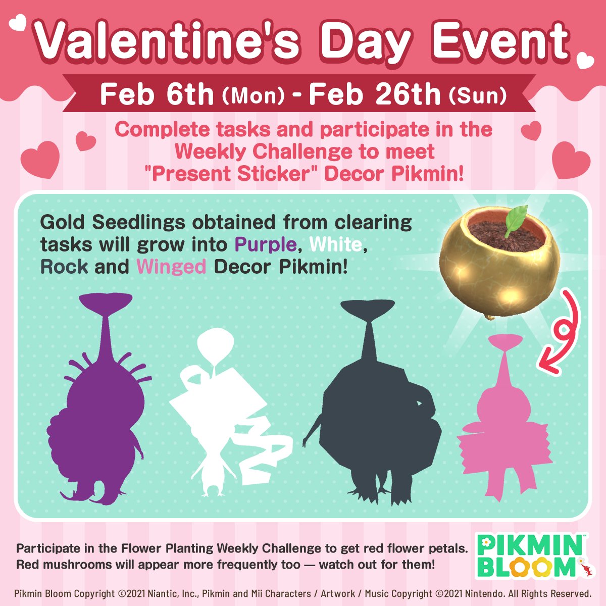 (Miila⚥︎) PIKMIIIIIIIIIN on Twitter "RT PikminBloom / Valentine’s