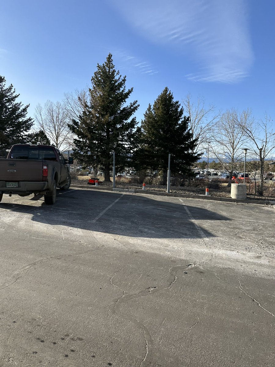 derekrollings's tweet photo. @RANtracker Broomfield, Colorado location at Flatirons Mall has some progress including charging cabinet and stalls but nothing else at this time. @Rivian https://t.co/vSg3vrS44O