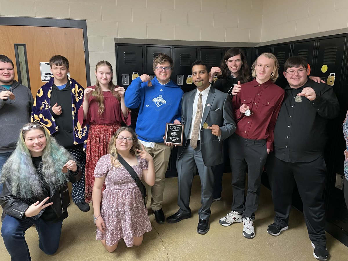 Forensics team takes home 2nd place today.