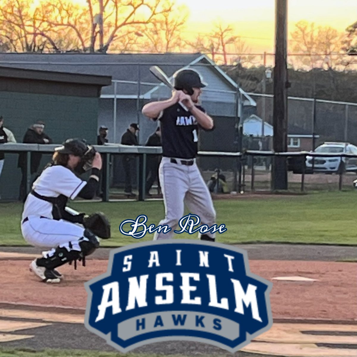 In his first college at bat, on an 0-2 count, Valley alum, Ben Rose collects his first college hit! Here's to many more!