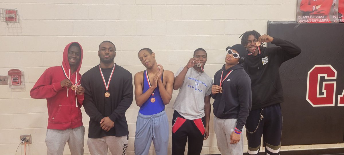 BryanCountyFBC's tweet photo. Congratulations to our Savannah High Wrestlers qualifying for state sectionals.  #GreatnessAtTheHigh https://t.co/lSlrd4hcni