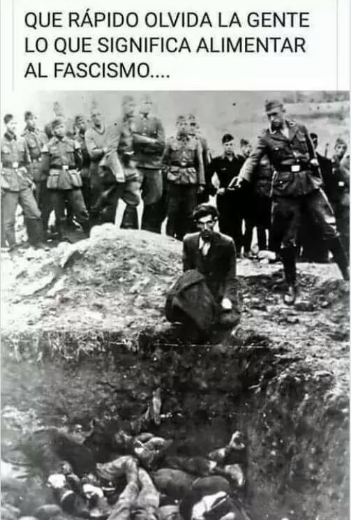 NanclaresAlex's tweet photo. @eldiarioes @PeioHR Colocar al mismo nivel verdugos y víctimas, fascistas y demócratas, nazis y judíos. Bienvenidos a 1984, la reescritura historica y la neolengua. La puta vergüenza de beatificar a esta banda de criminales asesinos y denigrar a sus víctimas y sus descendientes. Asco de país. https://t.co/V6mAHKWotV