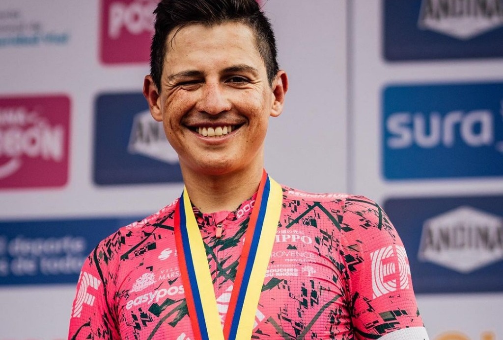 Recuerden que mañana Esteban estará participando en la prueba de ruta de los campeonatos nacionales de ciclismo 🇨🇴
Se darán 10 vueltas al circuito para un total de 231 kilómetros.
Vamos chavito 💪🏼 #nacionalesruta2023