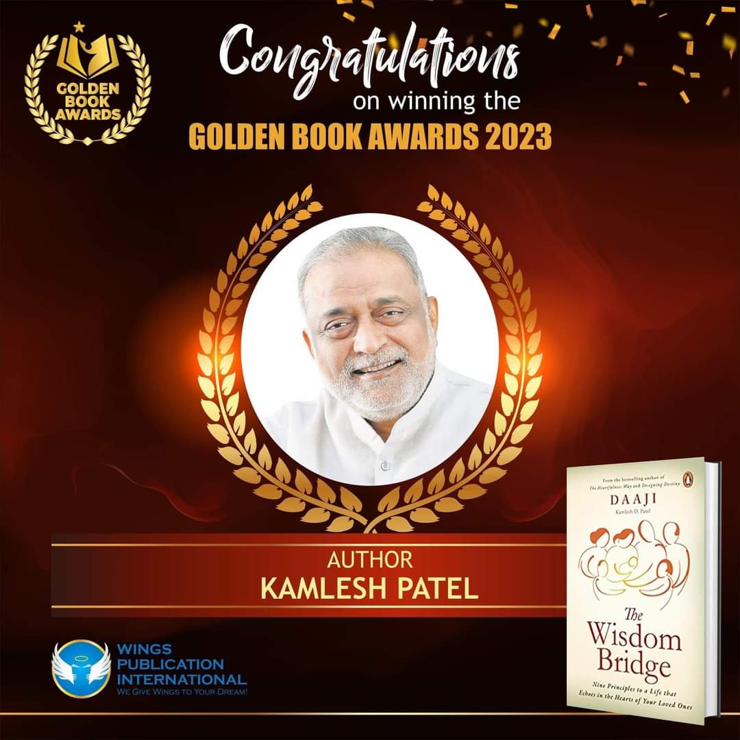 nellurus's tweet photo. #Daaji #heartfulness #TWB #WisdomBridge #goldenbookawards
Heartfulness Penguin India Kamlesh D Patel https://t.co/Jtv2EkMJC4