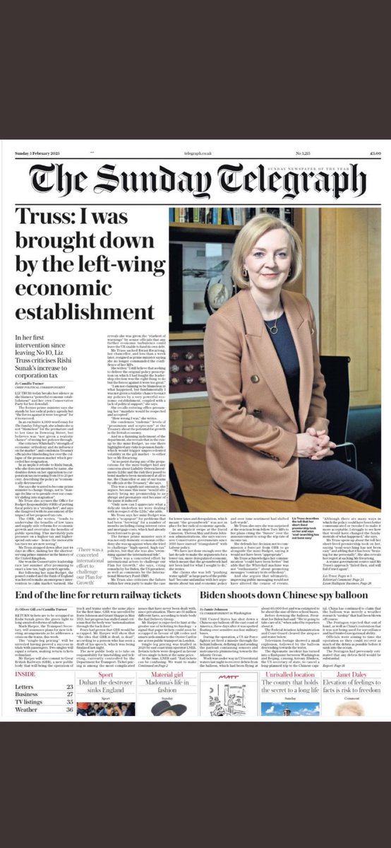 Nothing compared to the amount of people brought down by her right-wing mortgage rises.