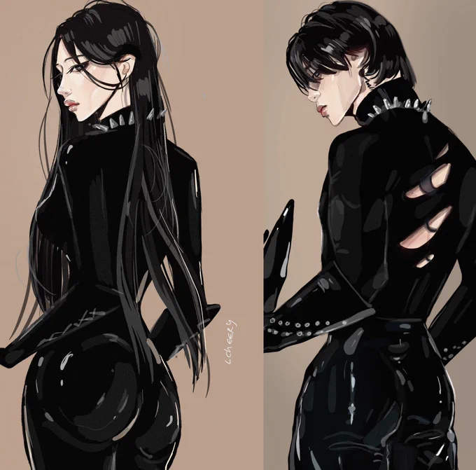 more Bts female version artworks? yes  