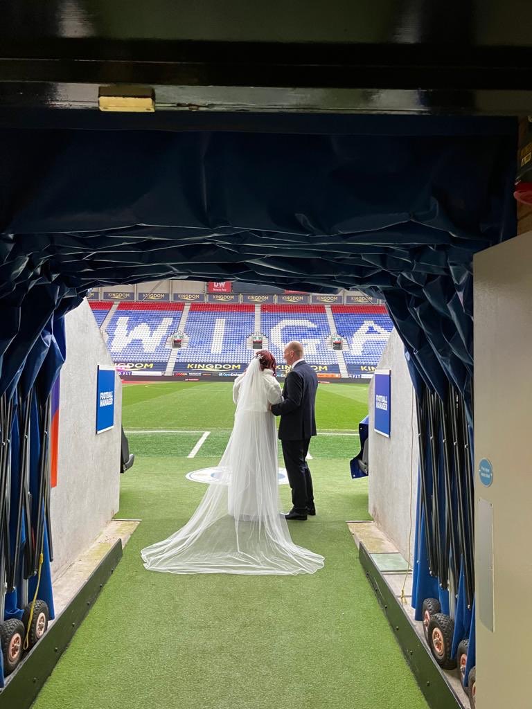 Deacon Jim Byrne (@b1gjim) on Twitter photo Very proud day today as I married my youngest daughter Alison to Steve. Many Thanks especially to the staff <a href="/LaticsOfficial/">Wigan Athletic</a> for their amazing hospitality. Very proud day today as I married my youngest daughter Alison to Steve. Many Thanks especially to the staff <a href="/LaticsOfficial/">Wigan Athletic</a> for their amazing hospitality.