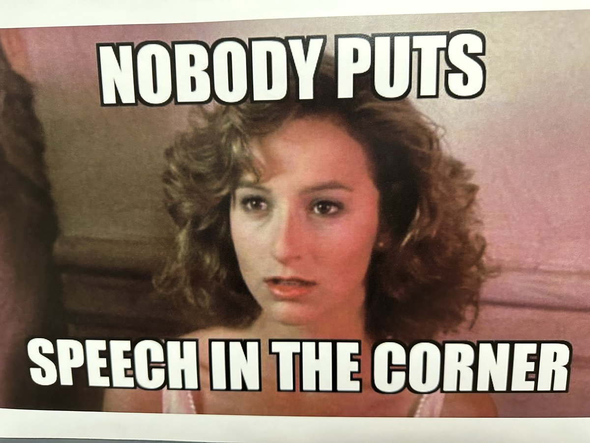 MandyMoe2000's tweet photo. MV Speech is on a roll with incredible performances by the uber-talented Mustangs! CR Wash with a 10/10 for the excellent movie themed posters. https://t.co/96L6OvjIxl