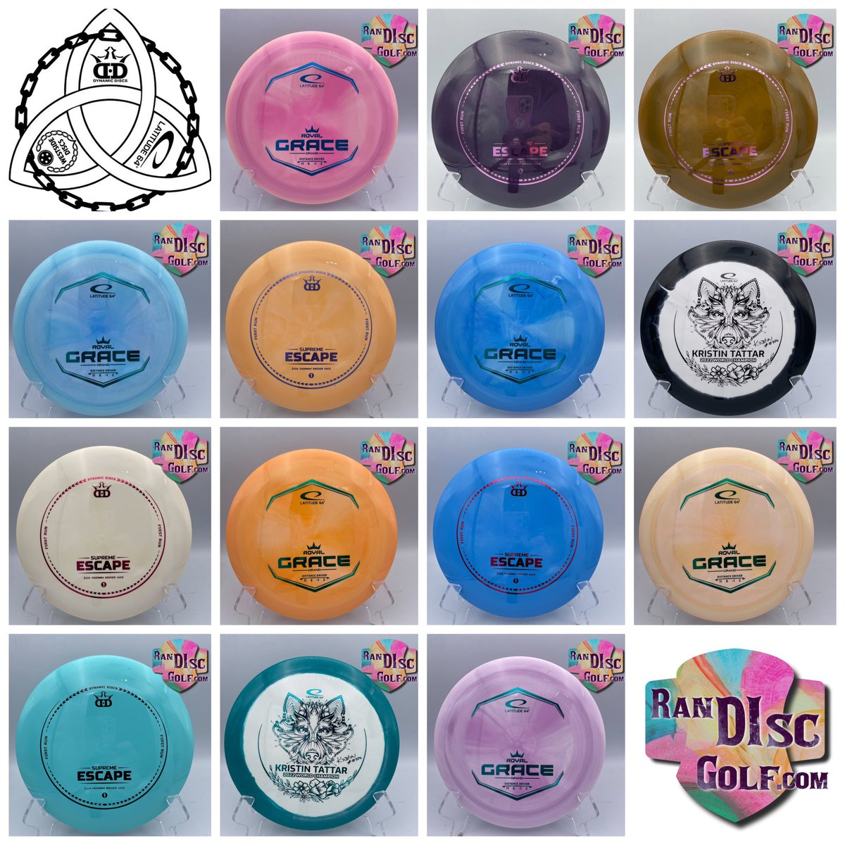 disc_ran's tweet photo. Trilogy Restock! Graces!!!! #restock #discgolf #trilogy #grace #tattar https://t.co/Ee5Y0d80fo
