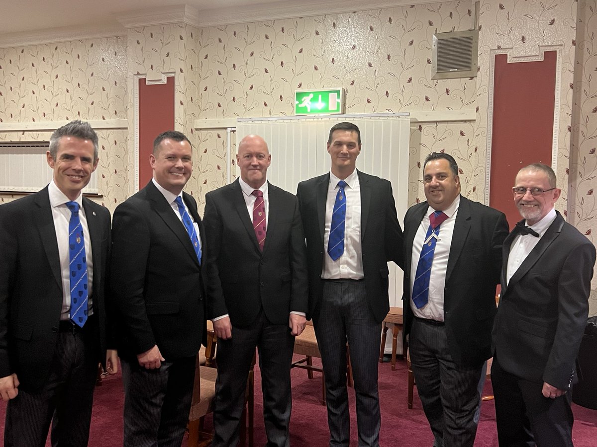 JDL7844's tweet photo. Fantastic night at Anchorsholme Installation. @akaDirkDiggler produced a very impressive performance as DC and all the members followed suit. I hope Robert Stafford has a happy and healthy year as WM. 🙏🏻❤️ https://t.co/78hefB49c8