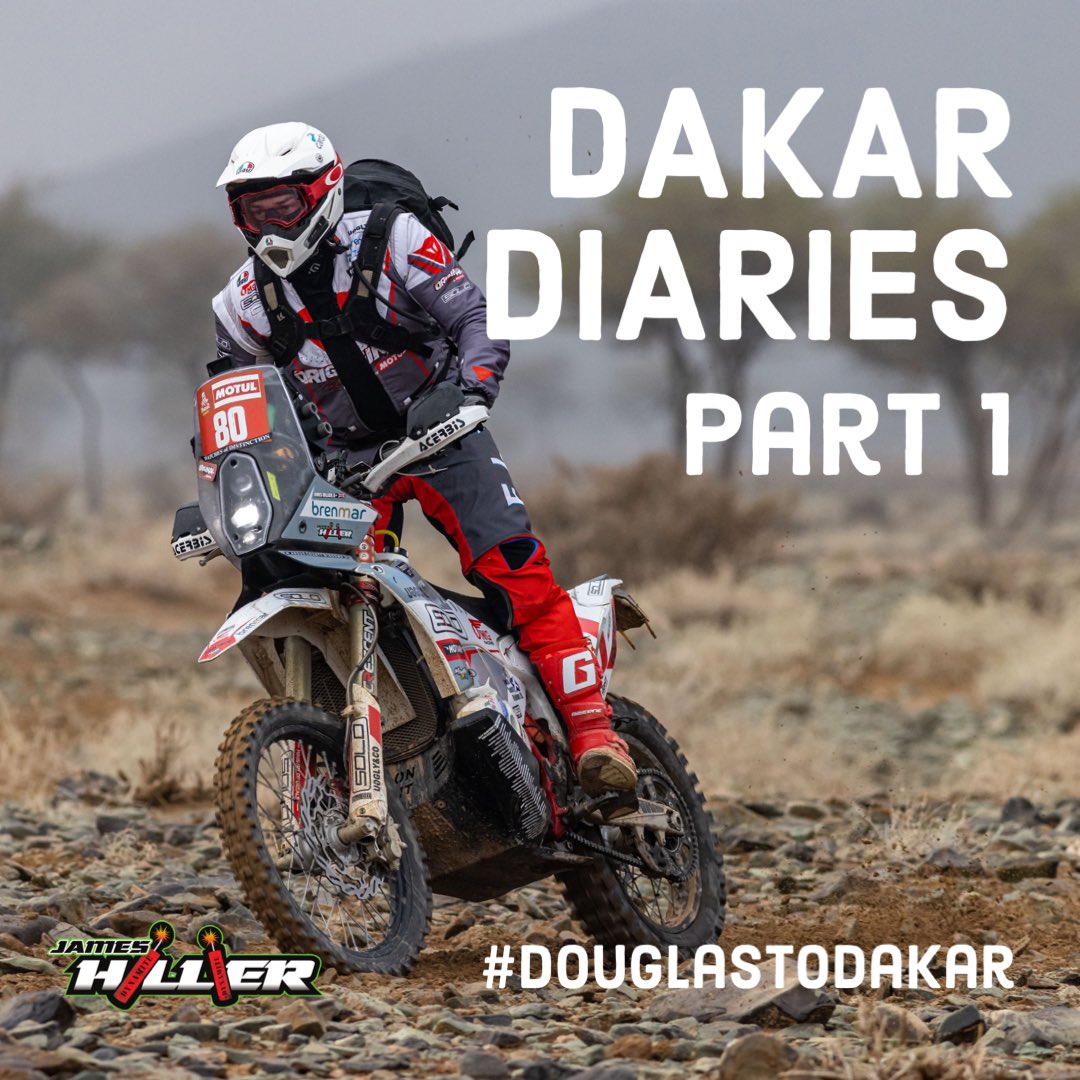 Jimbohillier37's tweet image. After lots of messages and comments about my @dakar Rally video diaries, finally Part 1 goes live on my YouTube channel Sunday at 7pm GMT 👍🏻 

youtube.com/@jameshillierr… 

Subscribe to make sure you don’t miss the series, hope you enjoy it! #DouglasToDakar @Motorcyclesolo @muc_off