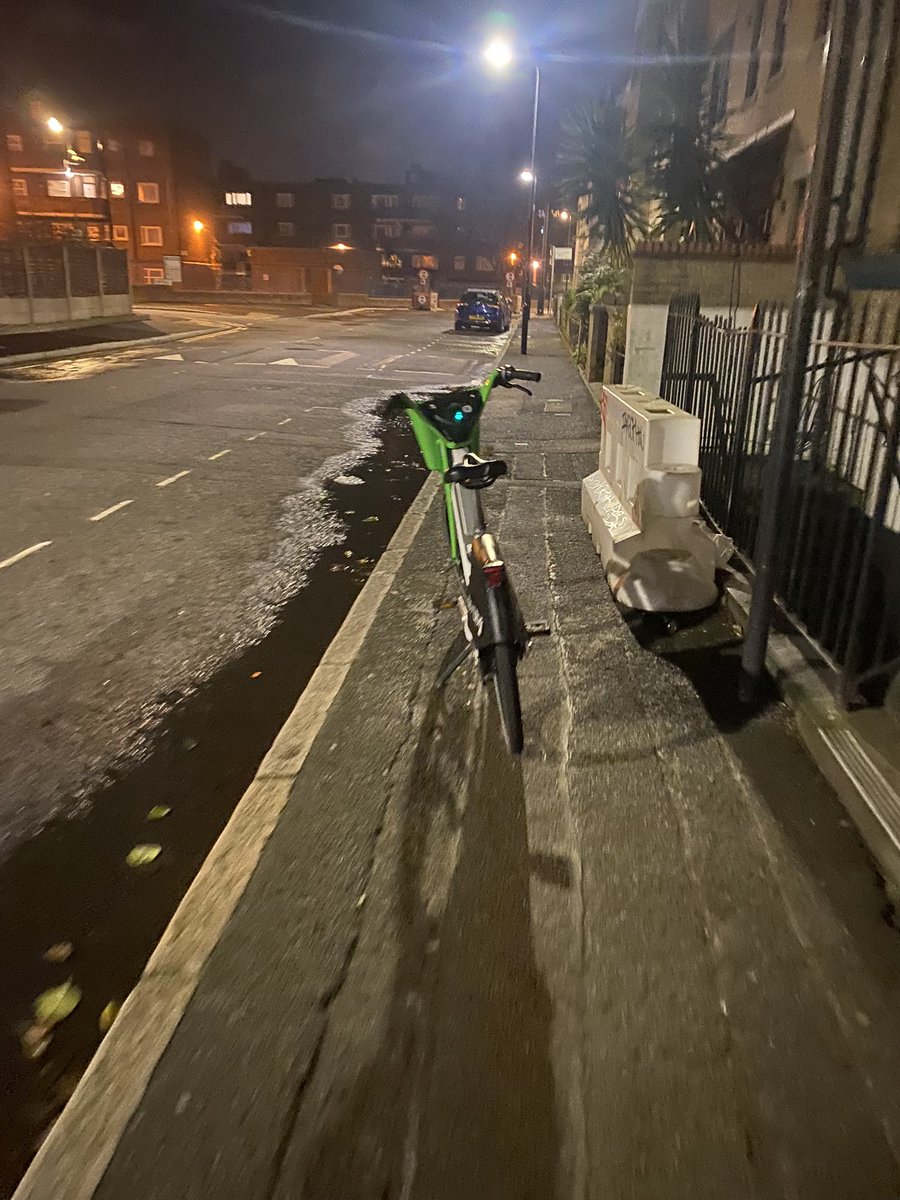<a href="/ediz1975/">Ediz</a> Abandoned <a href="/limebike/">Lime</a>  are constantly blocking dipped curb crossings, laying in the road or cycle lanes in <a href="/hackneycouncil/">Hackney Council</a> causing  danger to pedestrians &amp; toad users alike but <a href="/metecoban92/">Mete Coban MBE</a> is determined to expand the roll out. Needs sorting out before any further expansion.