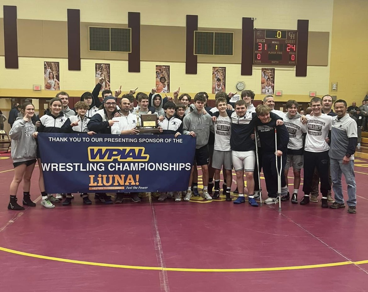 Wrestling Buddha on Twitter "AA WPIAL Champs Burgettstown over Burrell