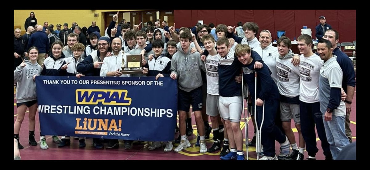 Wrestling Buddha on Twitter "AA WPIAL Champs Burgettstown over Burrell