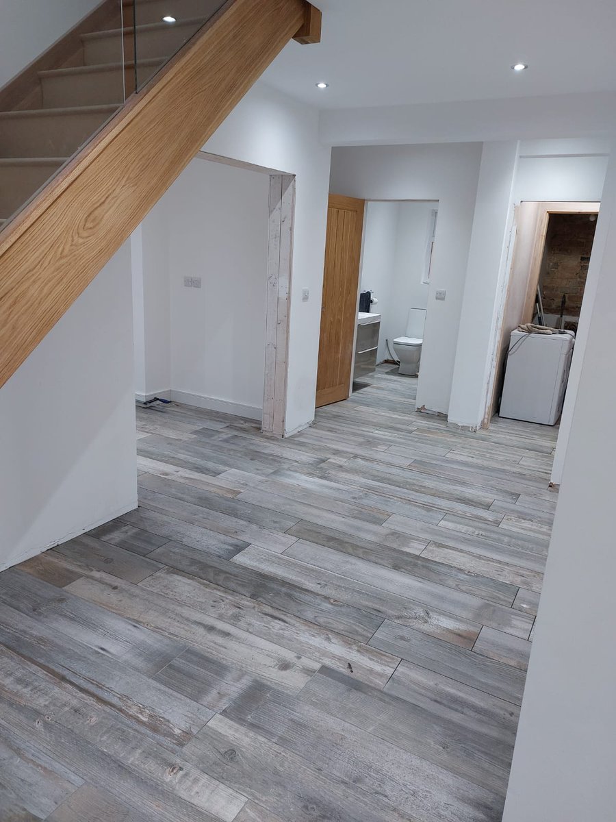 Porcelain wood effect tiles 120x20cm. All supplied by <a href="/SimplyTilesltd/">S I M P L Y  T I L E S</a>