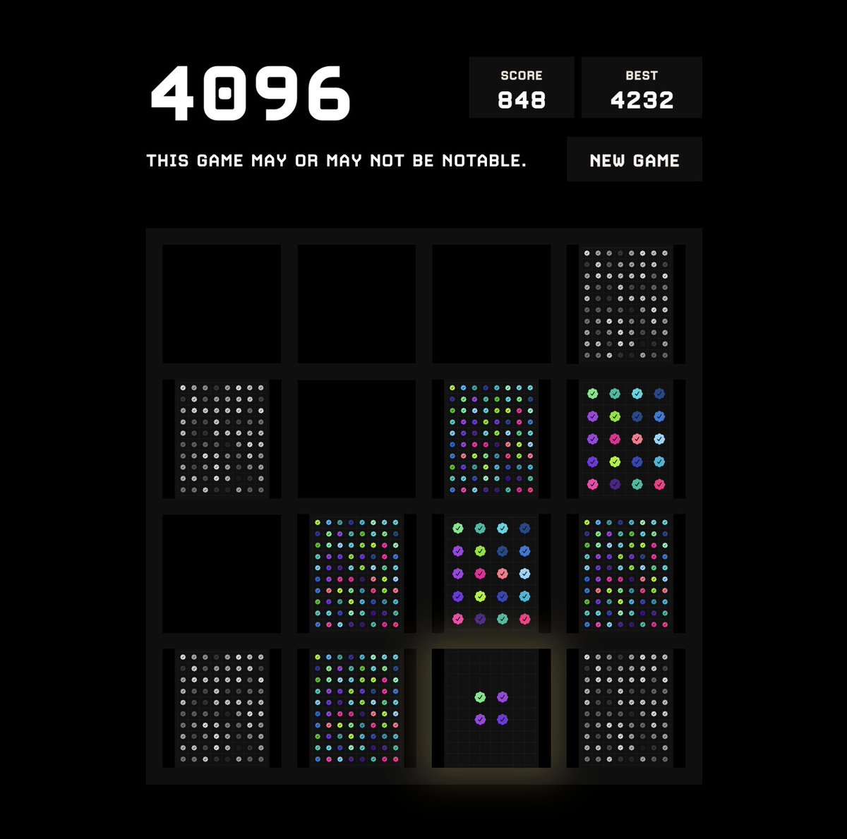 0xdownshift's tweet image. let&apos;s play a game. 0xdownshift.github.io/4096/