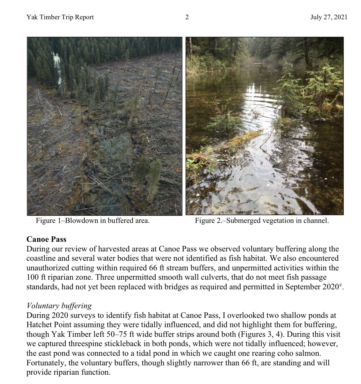 Alaska998 on Twitter "DanSullivan14 The inadequate state forestry regs have allowed