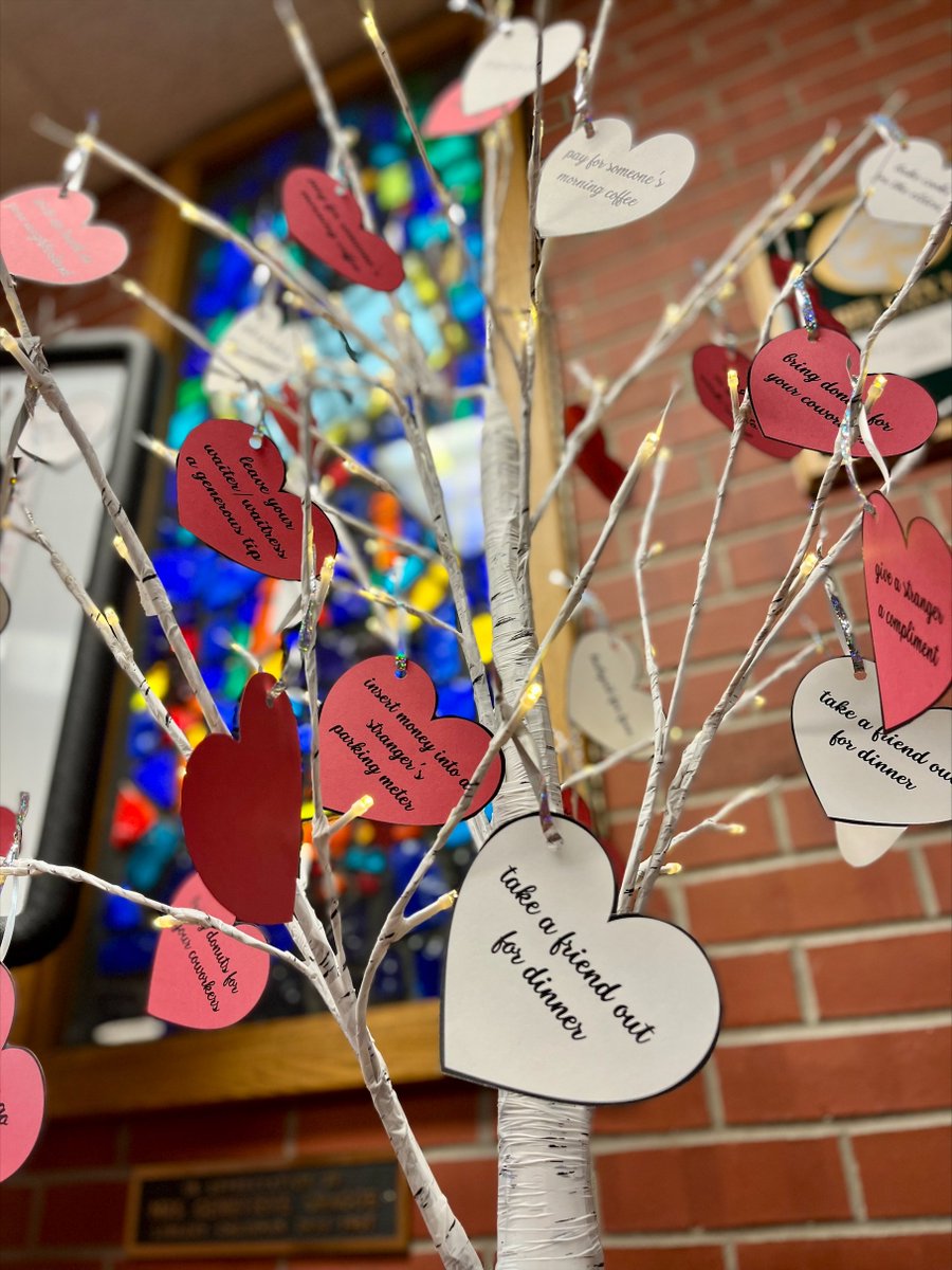 bclibrary_ks's tweet photo. ❤ February is Random Acts of Kindness Month! Check out the Kindness Tree in your library's lobby and make someone's day brighter! ❤ https://t.co/jLwqBzpkmu