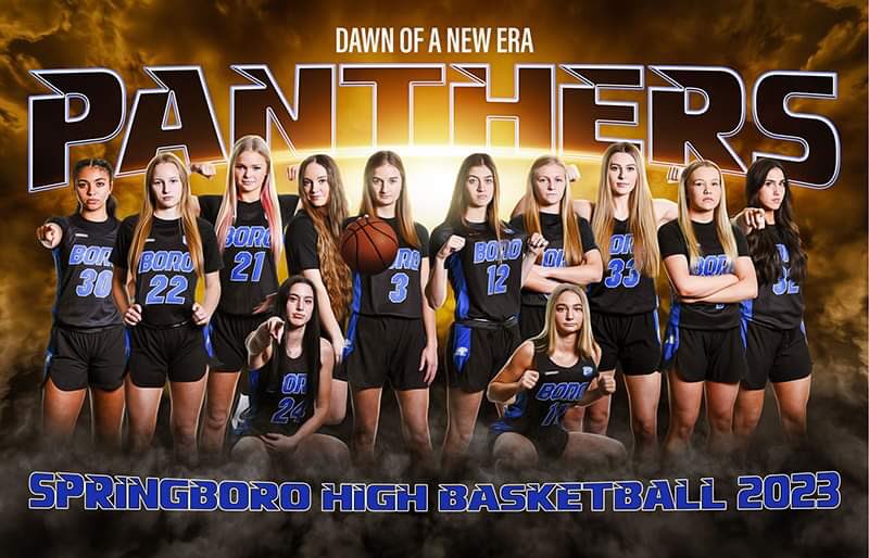 tbenj63sfb's tweet photo. LADY PANTHERS 58  MIAMISBURG 36
Springboro wins its 9th league title in the last 10 years in the GWOC!!!!!
Morgan Meek 18 points, Bryn Martin 17 points, 6 rebounds, 4 assists and Aniya Trent 8 points, 8 boards, and 4 assists. https://t.co/fiyEz0JwR2
