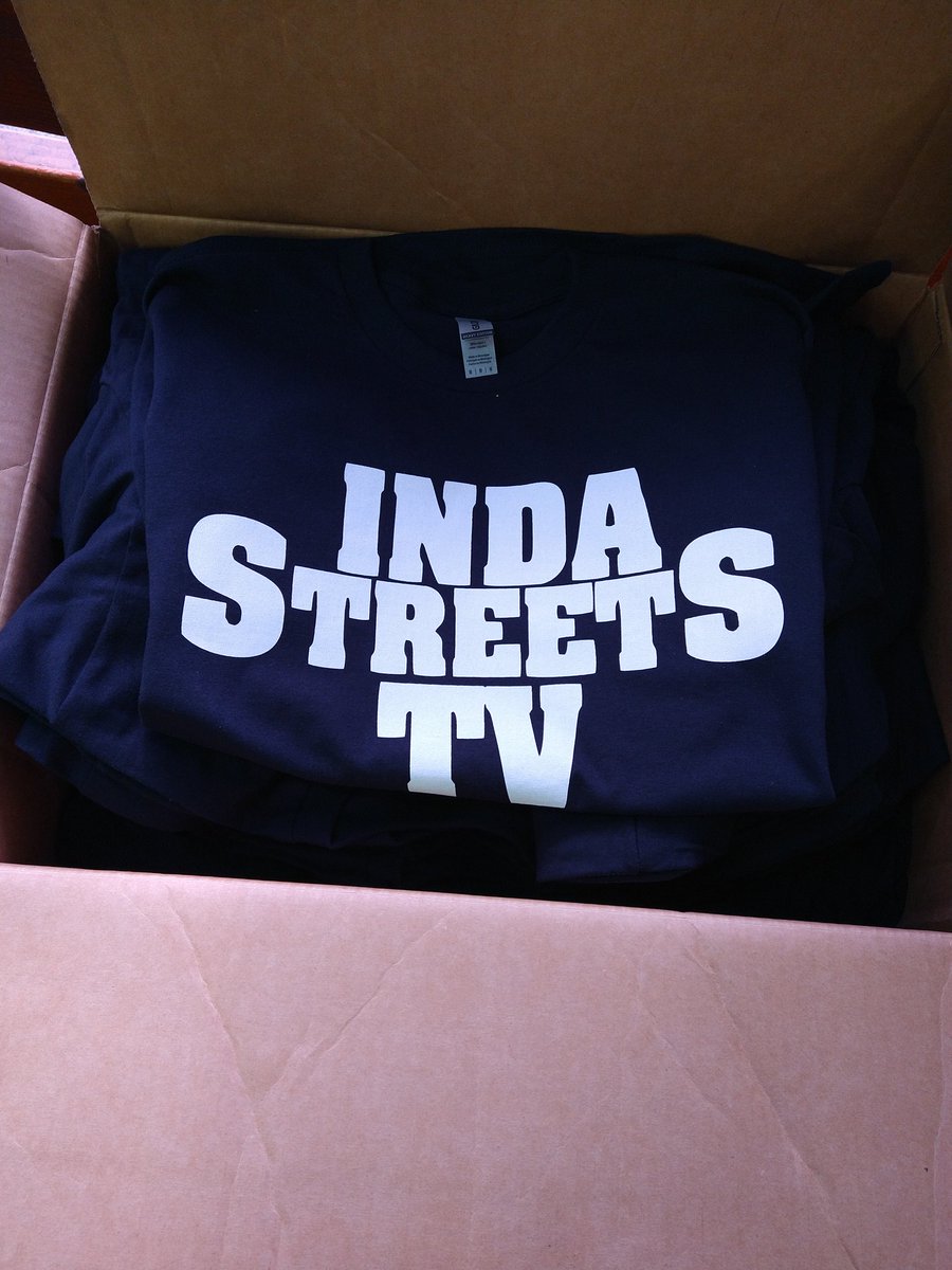 TheSpook21's tweet photo. Indastreets Tv shirts are now available to order.$25 .hit me up. https://t.co/sr3JZoK8dL