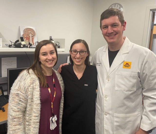 Some heavy hearts yesterday with our last H&N multiD clinic @MHealthFairview @UMNCancer. I will miss this team dearly but incredibly proud of all that this group has accomplished. (1/2)