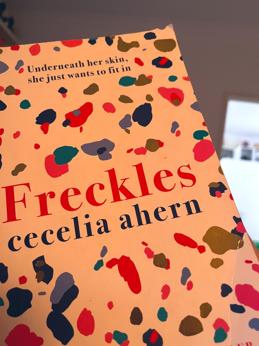 Tears still running from the ending of #freckles by @Cecelia_Ahern This should be a movie #makeitamovie #fivepeople #relatable #booktwt