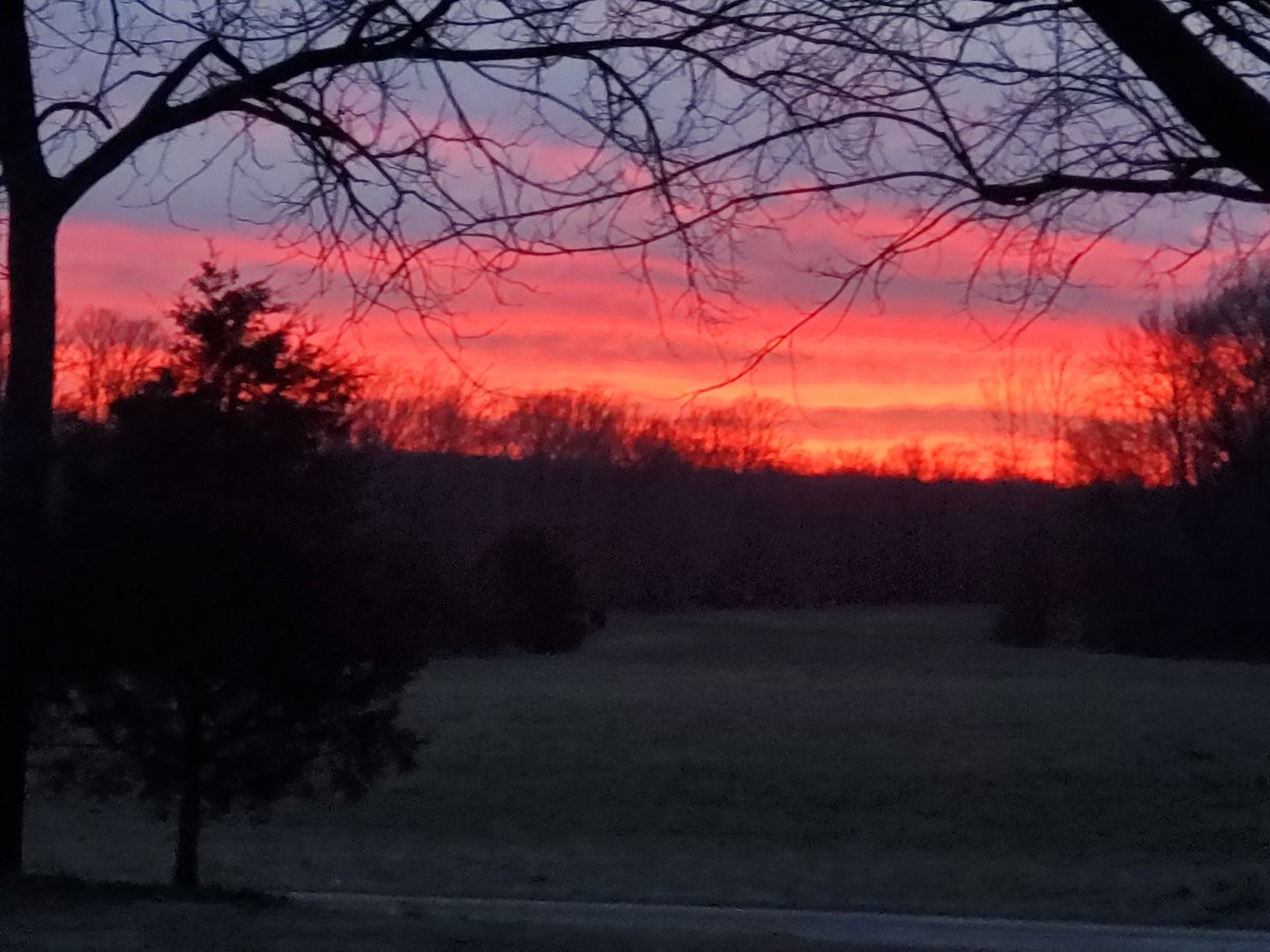 Gorgeous sunset. SW Indiana. #sunset #nature #weatherwonders