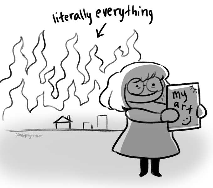 just makin my silly little drawings 