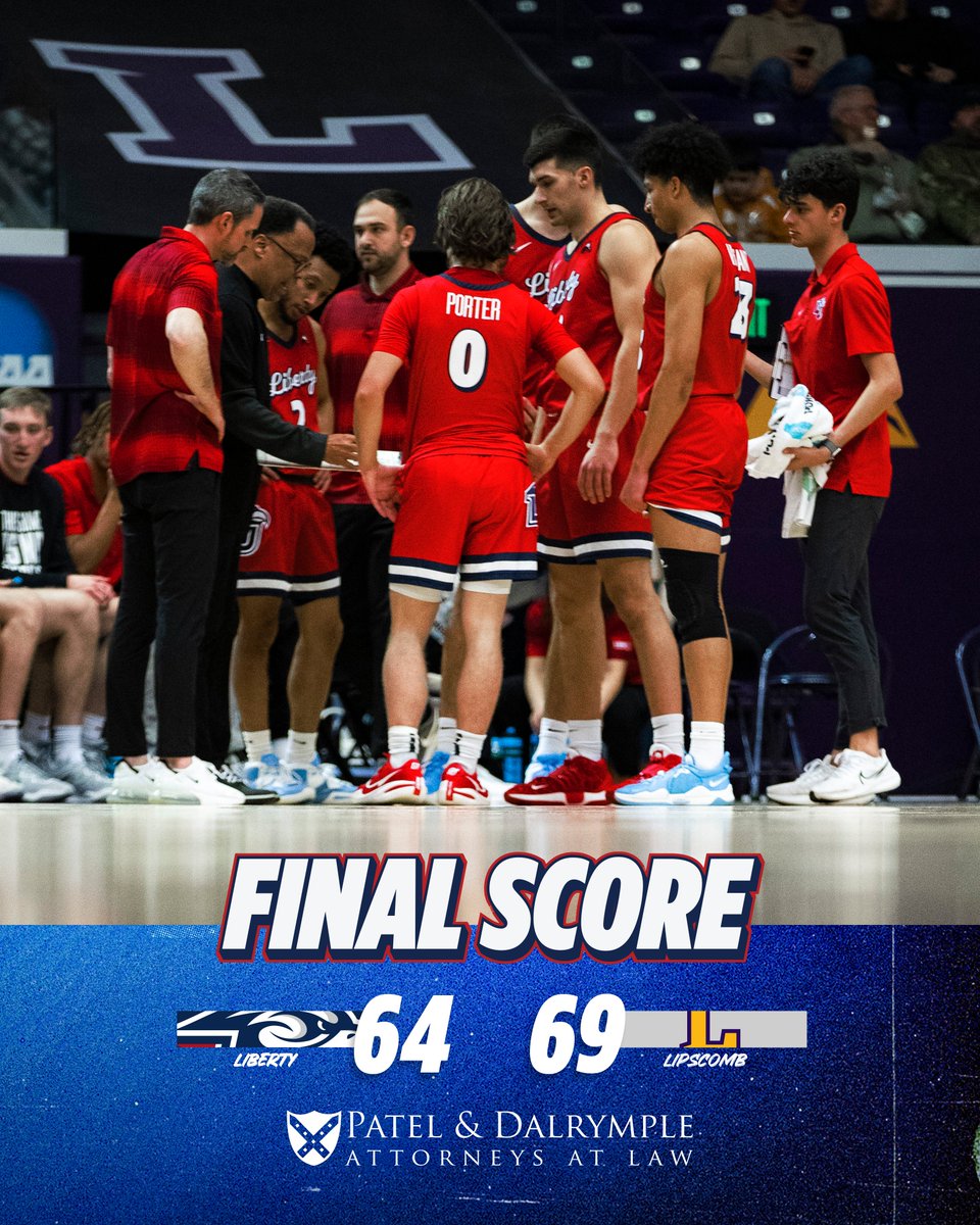 Liberty Men's Basketball on Twitter "Not our night. Final score