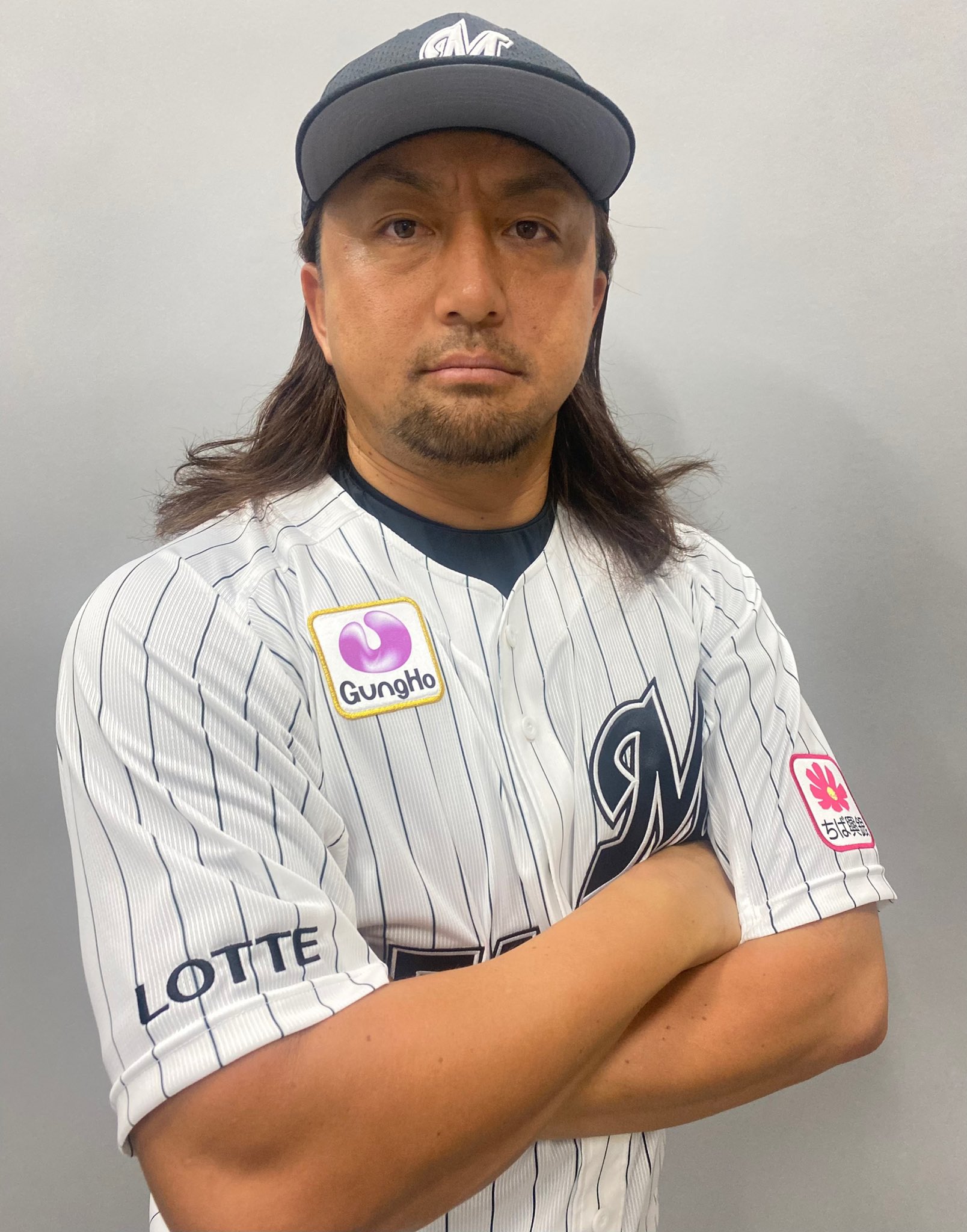 千葉ロッテマリーンズ 澤村拓一 BSW ユニフォーム L