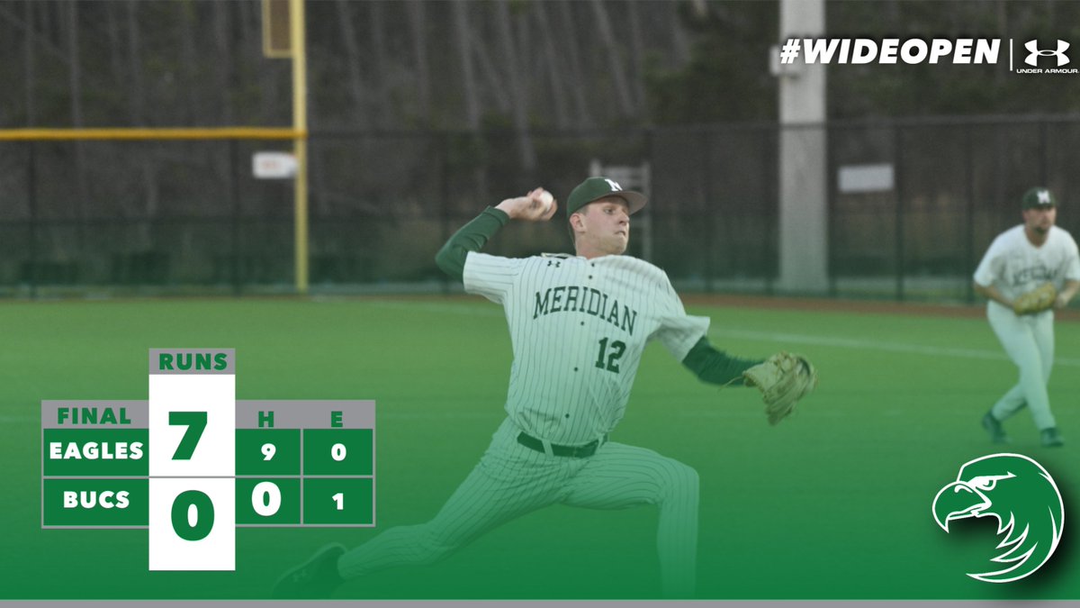 MeridianCC Athletics (@mcceaglessports) on Twitter photo NO HITTER. <a href="/ColeBoswell3/">Cole Boswell</a> leads No. 9 <a href="/MCCEaglesBSB/">MCC Eagles Baseball ⚾️ 🇺🇸</a> to a 7-0 win over Florida Southwestern pitching a complete game NO HITTER with 11Ks. The Eagles are back on the diamond tomorrow morning at 11:30a.m.
#mcceagles
#findyourwings
#WIDEOPEN NO HITTER. <a href="/ColeBoswell3/">Cole Boswell</a> leads No. 9 <a href="/MCCEaglesBSB/">MCC Eagles Baseball ⚾️ 🇺🇸</a> to a 7-0 win over Florida Southwestern pitching a complete game NO HITTER with 11Ks. The Eagles are back on the diamond tomorrow morning at 11:30a.m.
#mcceagles
#findyourwings
#WIDEOPEN