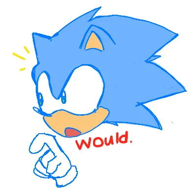 Show me what Sonic is peepin 