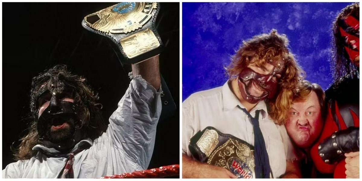 Wrestling Resource The Sportster on Twitter "Why Mankind Wore A