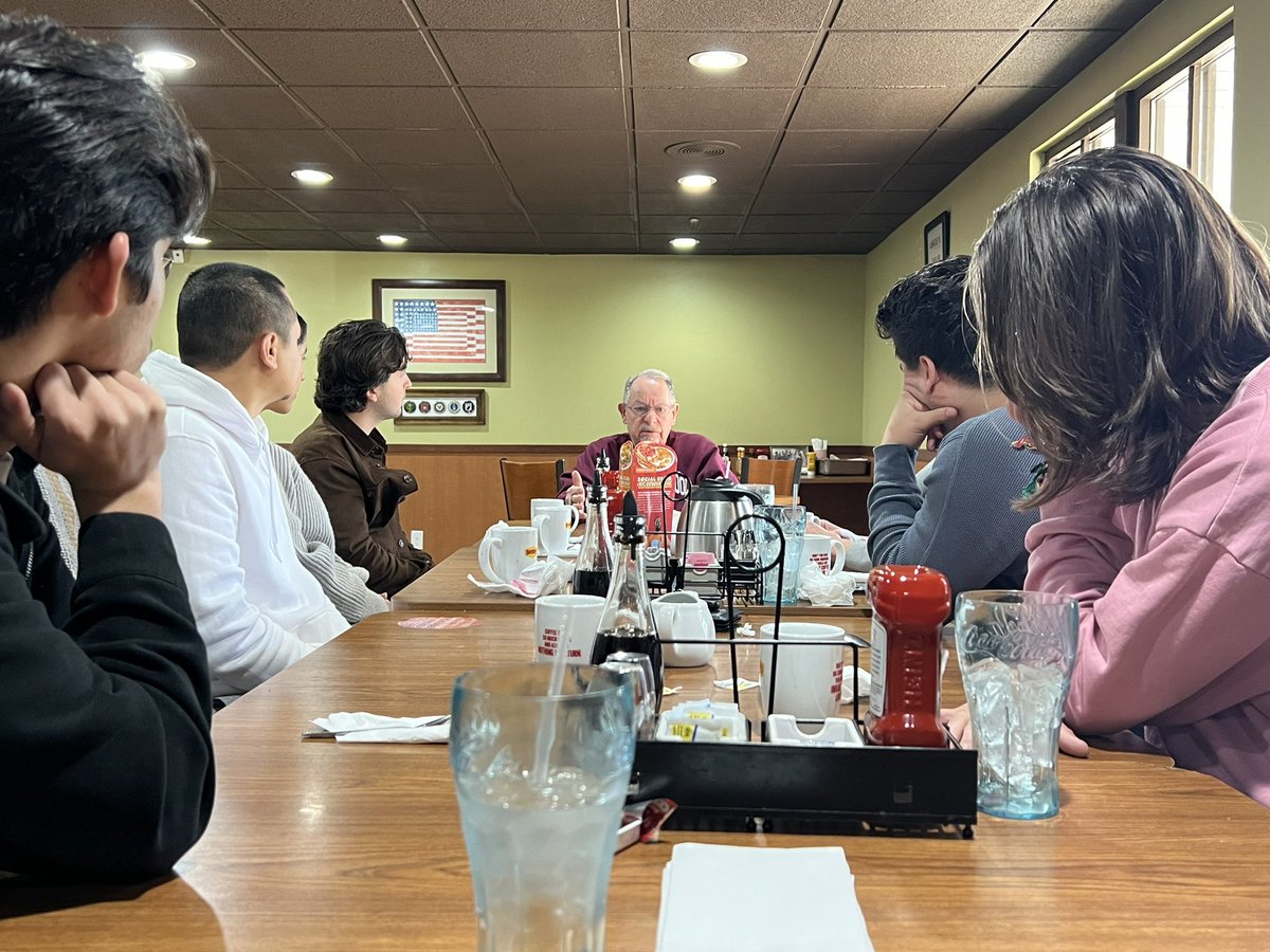 Solar Texas Team Breakfast with John E. Anderson, a fellow Aggie and donor for the project. 
——————
#tamu #solardecathlon #tamuarchitecture #tamuengineering #Sustainability