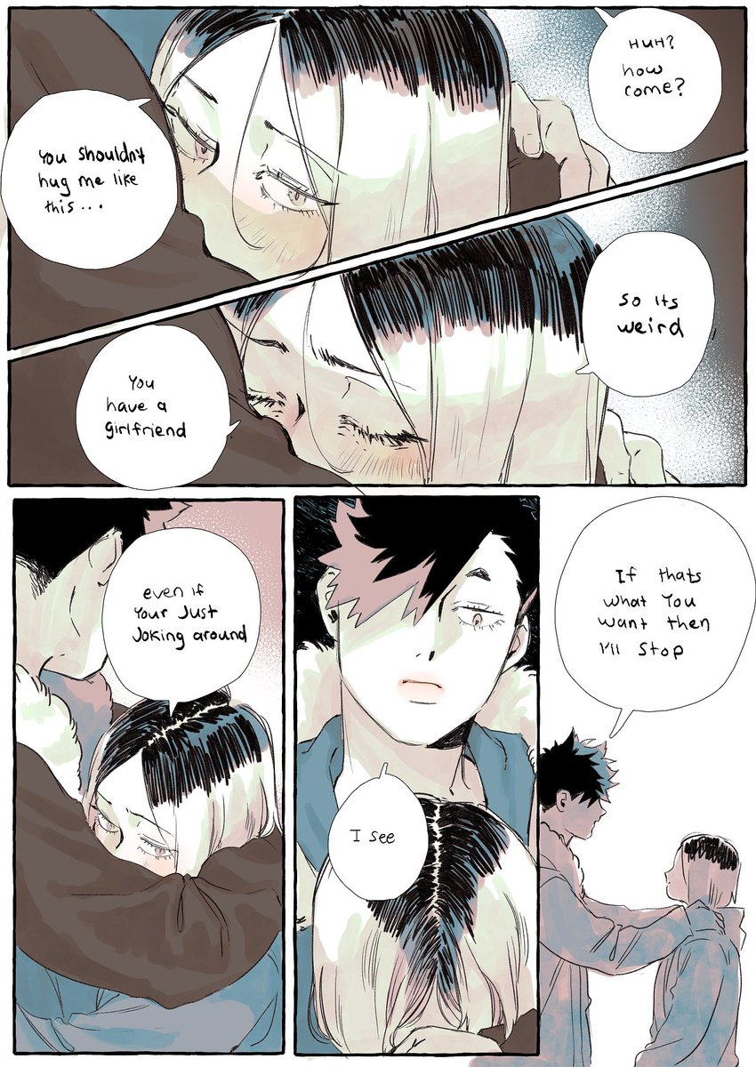 "kuro... he likes me" part3 hugging and cuddling was just normal for kuroo and kenma 