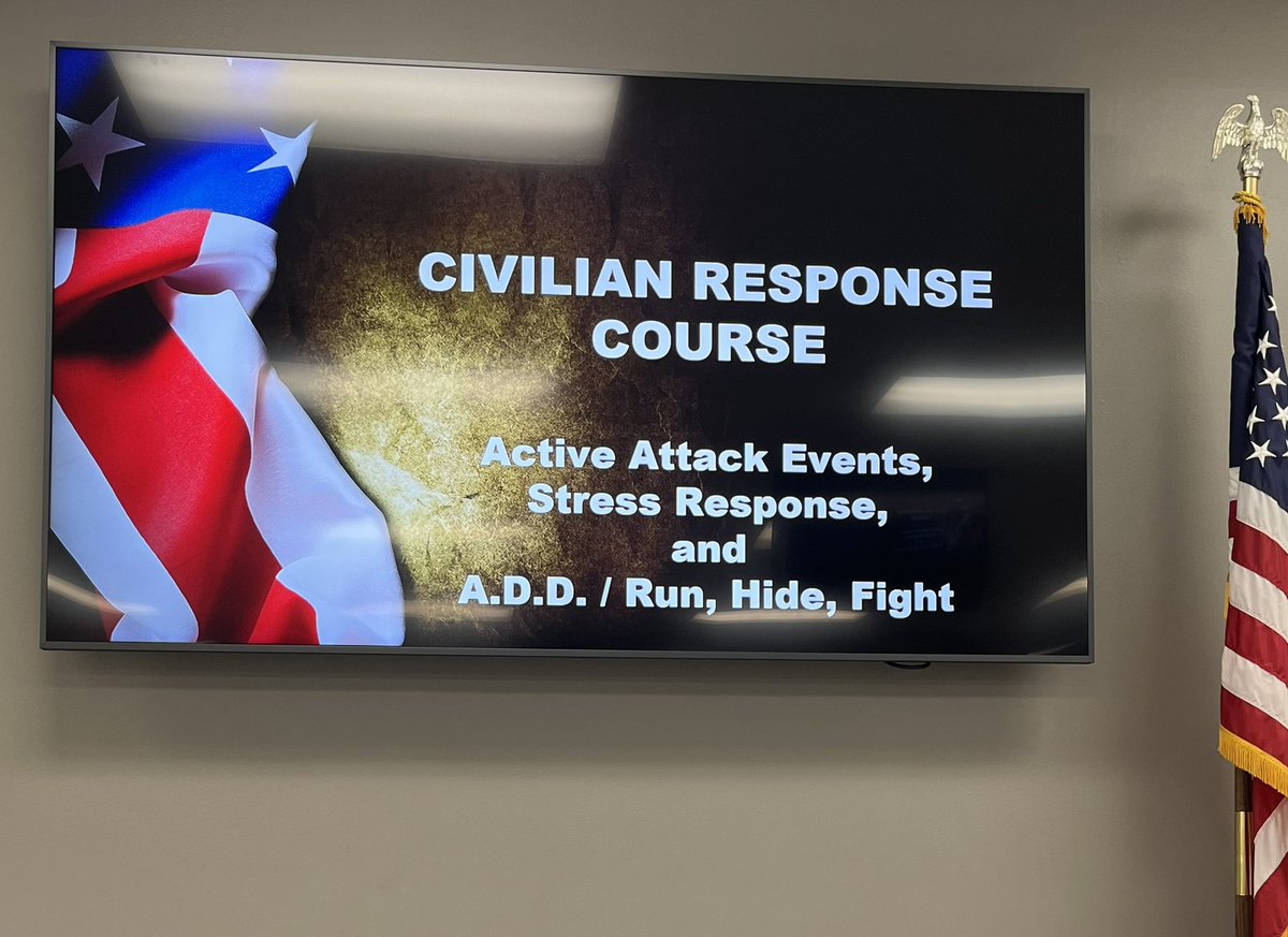 Jennifer Fair (@jenfair18) on Twitter photo Grateful that area law enforcement provided training on how to handle active attack events as a civilian. #empowerment <a href="/TravisCoSheriff/">Travis County Sheriff's Office</a> Grateful that area law enforcement provided training on how to handle active attack events as a civilian. #empowerment <a href="/TravisCoSheriff/">Travis County Sheriff's Office</a>