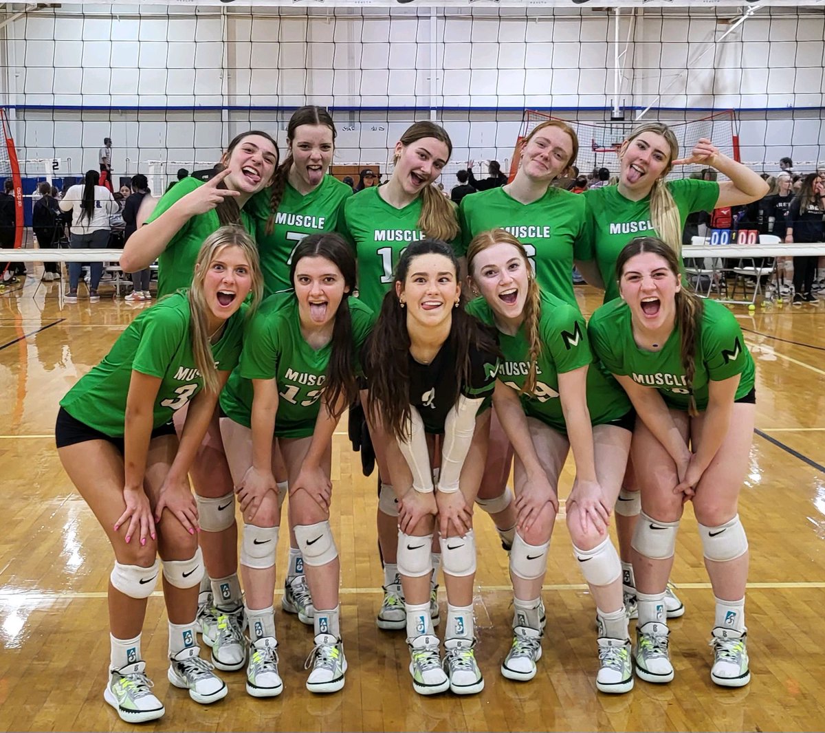 cblanchard2025's tweet photo. Heading to the gold bracket, after being 6-0, great teamwork today! @musclevb https://t.co/VdQkpjOqqx