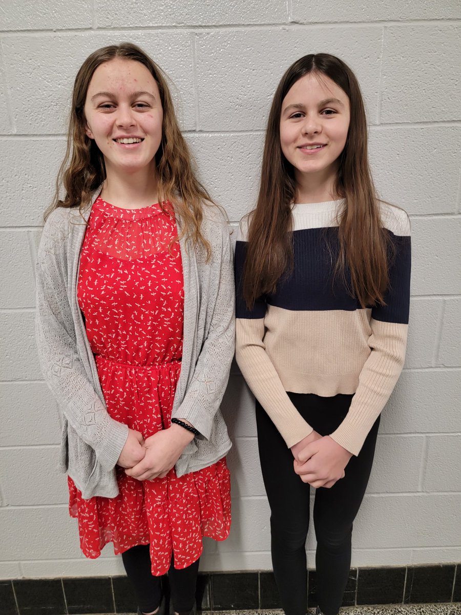 These 2 got gold at Solo Ensemble today!  Abby for her trio and Liz for her trio and solo!  Super proud of them.   💛🖤💛🖤