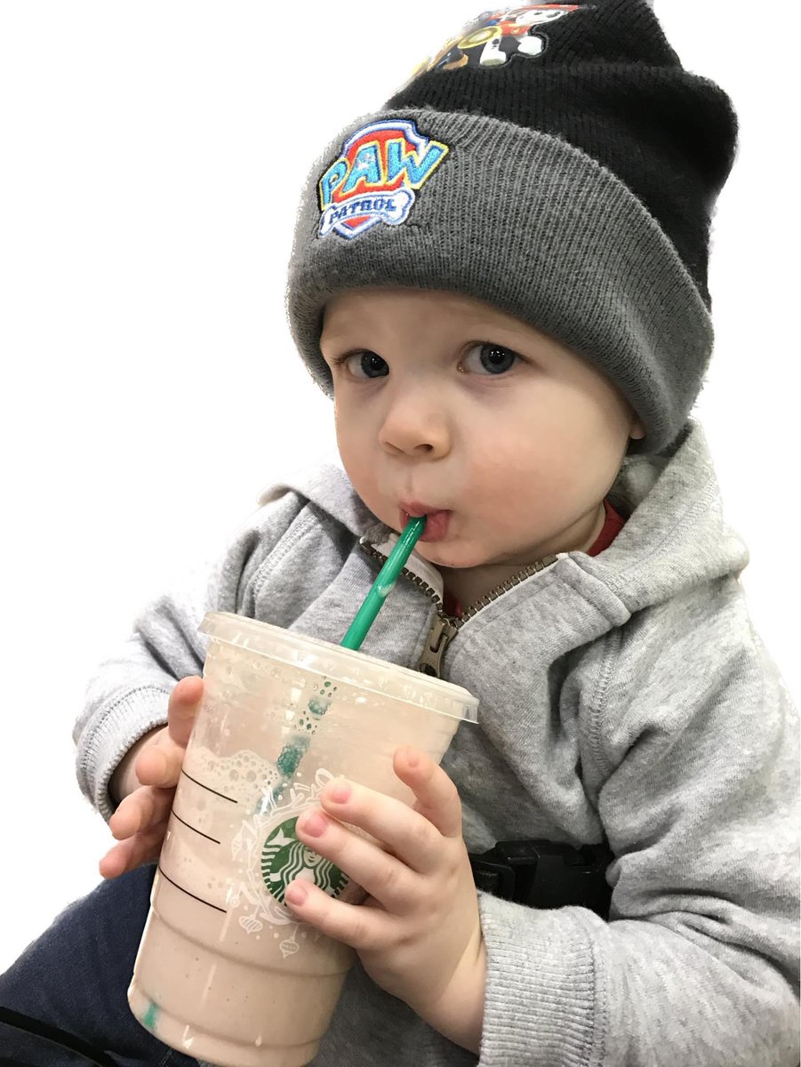 prj102's tweet photo. @Starbucks everyone enjoys your drinks even our son 😂 https://t.co/uNyLXSULYX