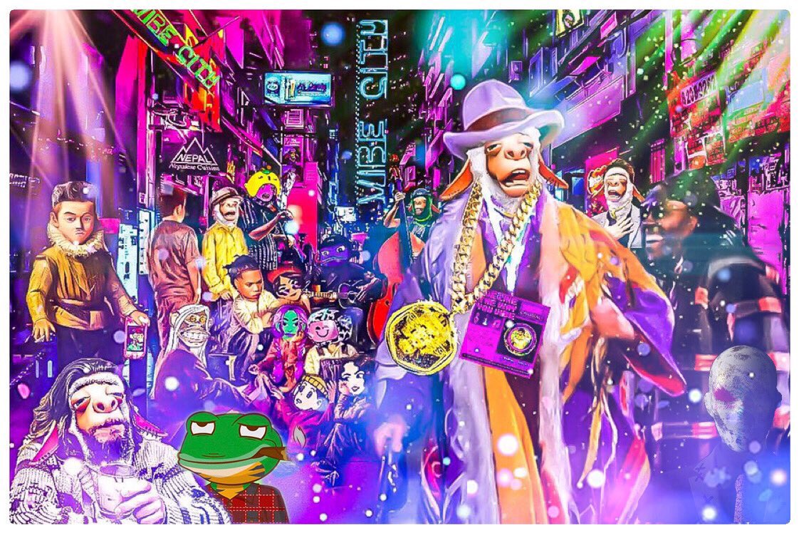 discostumc's tweet image. Shout out to @Llamarama777 and @DCoopOfficial #VibeCity 🐸