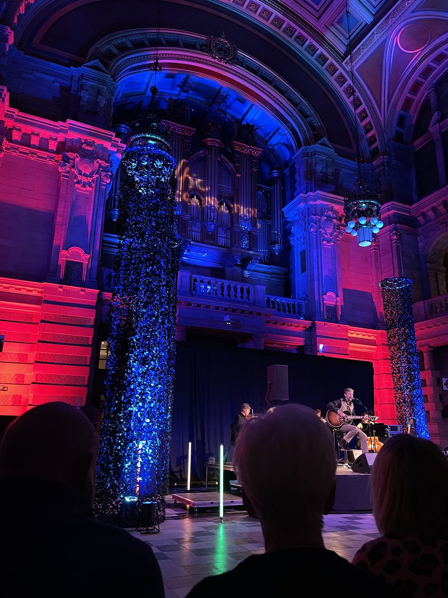 CarrieCheyne's tweet photo. @jamthrawn Another amazing performance from James Grant. What a voice! It just gets better and better. What a perfect setting too @KelvingroveArt @ccfest and supported by another beautiful voice @ZoeBestel Can I see it all again please 🙏 🎶 👏 https://t.co/Bc0Y3RjOfZ